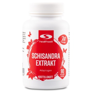 Healthwell Schisandra Ekstrakt 90 kapsler produktbillede