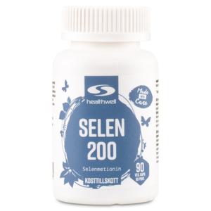 Healthwell Selen 200 90 kaps produkt bild
