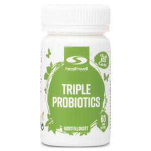 Healthwell Triple Probiotics 60 kaps produkt bild