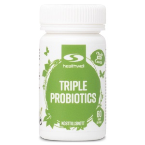 Healthwell Triple Probiotics 60 kapsler produktbillede