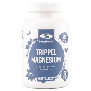 Healthwell Trippel Magnesium 90 kaps produkt bild