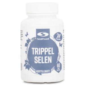 Healthwell Trippel Selen 60 kaps produkt bild