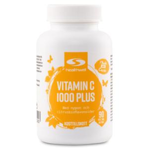 Healthwell Vitamin C 1000 Plus 90 tabl produkt bild