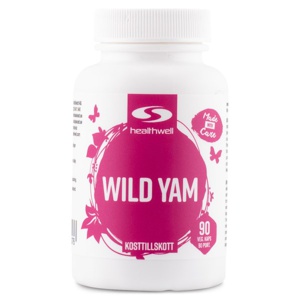 Healthwell Wild Yam 90 kapsler produktbillede