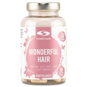 Healthwell Wonderful Hair 90 kaps produkt bild