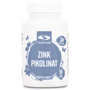 Healthwell Zink Picolinat 90 kapsler produktbillede