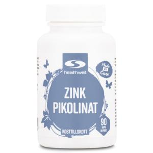 Healthwell Zinkpikolinat 90 kaps produkt bild
