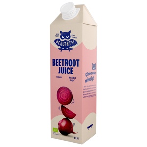 HealthyCo Beetroot Juice Organic 1 liter produkt bild