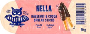 HealthyCo Nella Hazelnut Sticks 29 g produkt bild