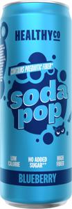 HealthyCo Soda Pop Blueberry 330 ml produkt bild