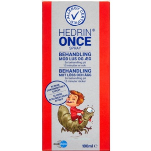 Hedrin Once Spray Gel produktbillede