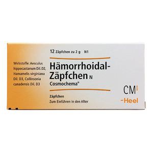 Heel Hæmorrhoidal stikpille - 12 stk. produktbillede