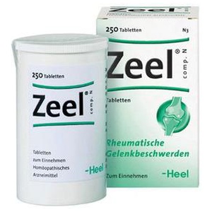 Heel Zeel comp. - 250 tab produktbillede
