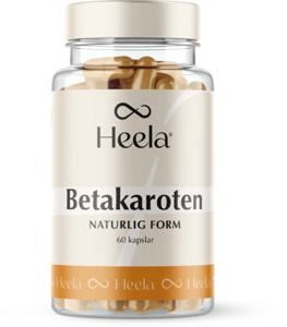 Heela Betakaroten 60 kapslar produkt bild