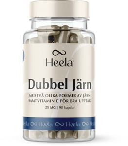 Heela Dubbel Järn 90 kaps produkt bild