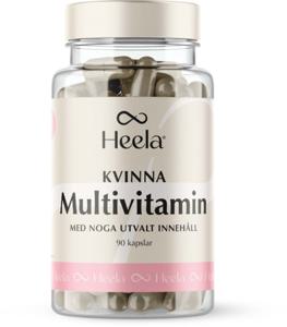 Heela Multivitamin Kvinna 90 kapslar produkt bild