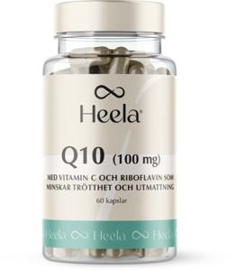 Heela Q10 100 mg 60 kapslar produkt bild