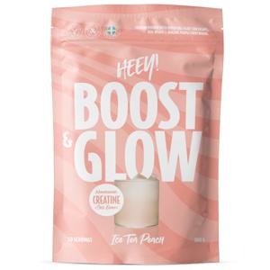 Heey! Boost & Glow, Creatine + Collagen, Ice Tea Peach, 300 g produkt bild