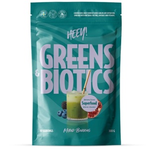 HEEY Greens & Biotics Superfood + Probiotics 300 g produktbillede