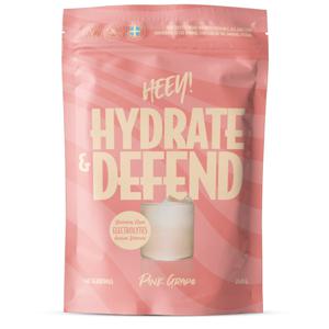 Heey! Hydrate & Defend Electrolytes + Immune Support Pink Grape 240 g produkt bild
