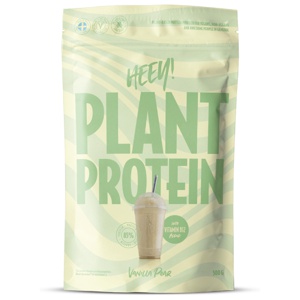 Heey! Vegan Protein Vanilla Pear 500 g produktbilde