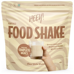 Heey! Vegansk Food Shake Jordnötssmör Banan 1,4 kg produkt bild