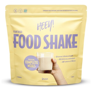 Heey! Vegansk Food Shake, Vanilla, 1,4 kg produktbilde