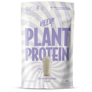 Its Heey Vegansk Protein Blueberry Vanilla Swirl 500 g produktbillede
