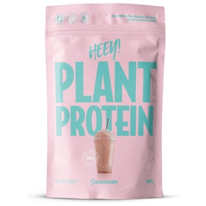 Heey! Veganskt Protein Jordgubb 500 g produktbilde