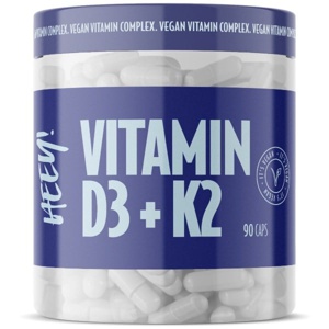 Heey! Vitamin D3/K2 + Superfruits - 90 kaps. produktbillede