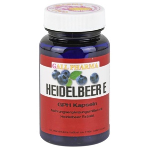Heidelbeer E 400 mg Kapseln, 60 St Kapseln Produktbild