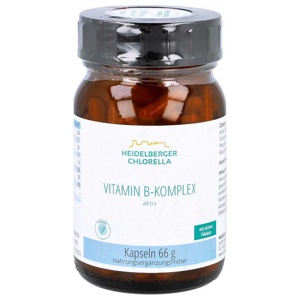 Heidelberger Chlorella Vitamin B Komplex aktiv Kapseln Produktbild