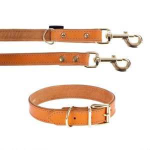 Heim Lederhalsband Buffalo, cognac Produktbild
