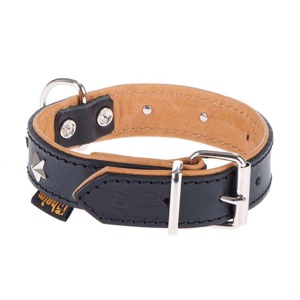 Heim Lederhalsband Stars Produktbild