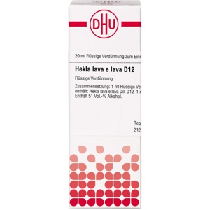 HEKLA lava e lava D 12 Dilution Produktbild