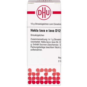 HEKLA lava e lava D 12 Globuli Produktbild
