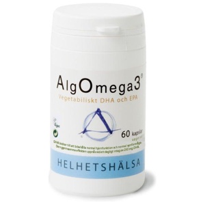 Helhetshälsa AlgOmega3 60 kapslar produkt bild