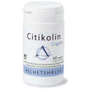 Helhetshälsa Cognizin Citikolin, 60 kaps produkt bild