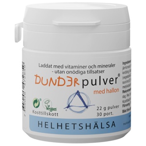 Helhetshälsa Dunderpulver Barnvitamin, 22 g produkt bild