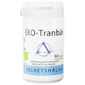 Helhetshälsa EKO-Tranbär 60 kapslar produkt bild