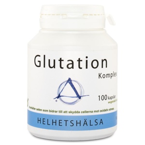 Helhetshälsa Glutation 100 kapsler produktbillede