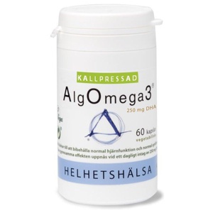 Helhetshälsa Kallpressad AlgOmega 3, 60 kaps produkt bild