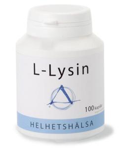 Helhetshälsa L-Lysin 100 kapslar produkt bild