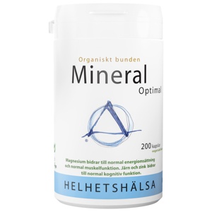Helhetshälsa MineralOptimal 200 kapslar produkt bild