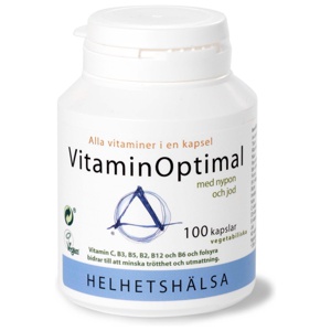 Helhetshälsa VitaminOptimal 100 kapslar produkt bild