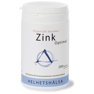 Helhetshälsa ZinkOptimal 25 mg 200 kapslar produkt bild