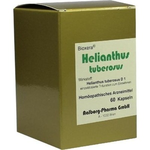 Helianthus Tuberosus Kapseln 60 Stück - Homöopathisches Arzneimittel Produktbild