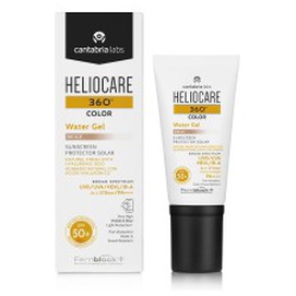 Heliocare 360° Color Sunscreen With Aqua Gel Color SPF50+ Beige 50ml Produktbild