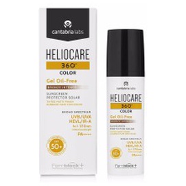 Heliocare 360° Color Sunscreen With Oil-Free Gel Color SPF50+ Bronze Intense 50ml Produktbild