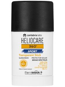 Heliocare 360º Sport Transparent Stick SPF 50+ produkt bild